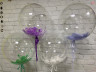 Шар (18''/46 см) Сфера 3D, Deco Bubble, с перьями на выбор - в магазине «ШарикClub»