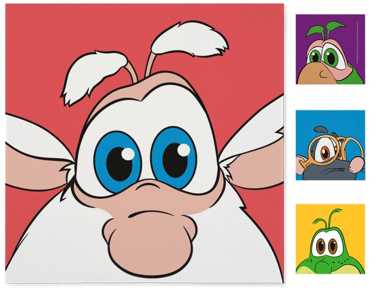 Салфетки, Супер Буба, 33*33 см, 20 шт. - в магазине «ШарикClub»