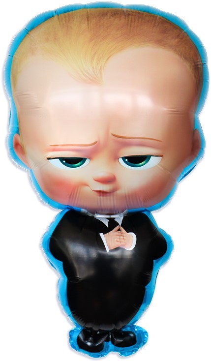 Шар (24''/61 см) Фигура, Малыш Босс - в магазине «ШарикClub»