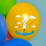 Шар (12''/30 см) Синий трактор, Ассорти, пастель, 2 ст - в магазине «ШарикClub»