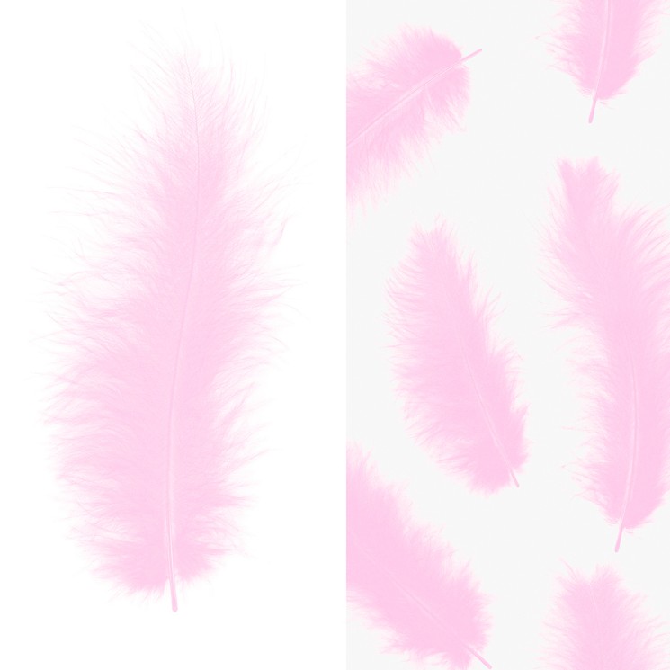 Перья, Премиум, Холодный сиреневый, 12-15 см, 30 шт. - в магазине «ШарикClub»