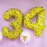 Шар (12''/30 см) Три Кота, Белый (200), пастель, 1 ст - в магазине «ШарикClub»