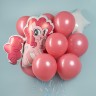 Шар (29''/74 см) Фигура, My Little Pony, Лошадка Пинки Пай - в магазине «ШарикClub»