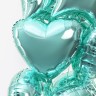 Шар (18''/46 см) Сердце, Тиффани - в магазине «ШарикClub»