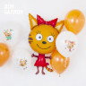 Шар (34''/86 см) Фигура, Три Кота, Карамелька - в магазине «ШарикClub»