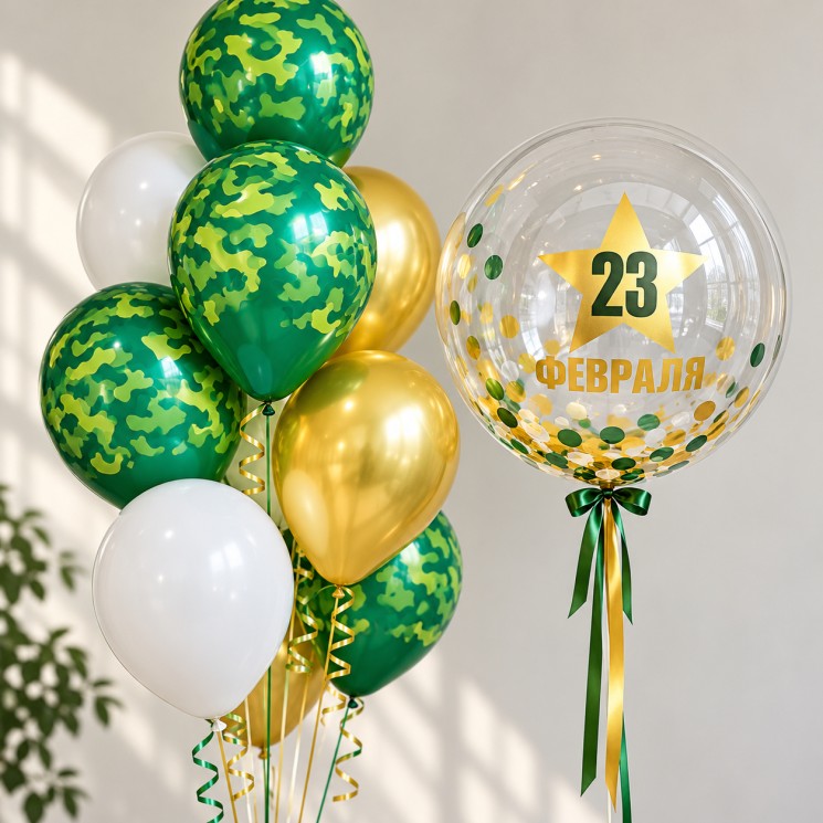 Фонтан на 23 фераля №2 - в магазине «ШарикClub»