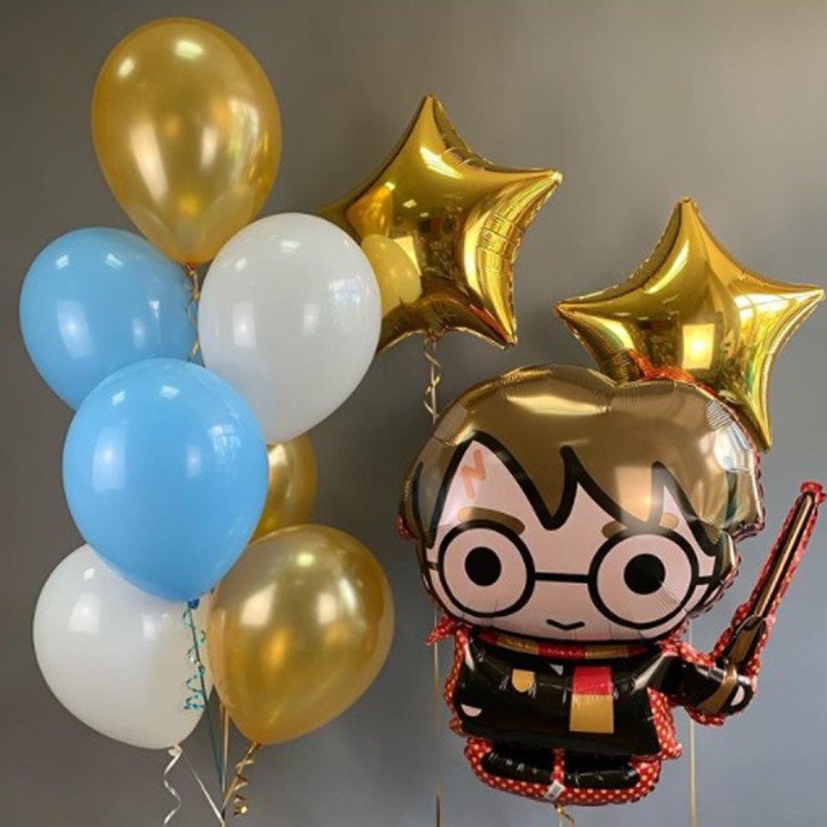 Фонтан из шаров "Harry Potter" №4 - в магазине «ШарикClub»