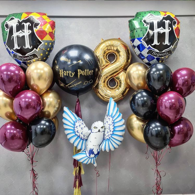 Фонтан из шаров "Harry Potter" №8 - в магазине «ШарикClub»