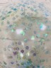 Шар с фольгированными шестиугольниками, Лазурный перламутр - в магазине «ШарикClub»