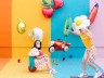 Шар (33''/84 см) Фигура, Слоник, Белый - в магазине «ШарикClub»