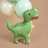 Шар (24''/61 см) Фигура 3D, Динозавр Тираннозавр, Зеленый - в магазине «ШарикClub»