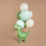 Шар (24''/61 см) Фигура 3D, Динозавр Тираннозавр, Зеленый - в магазине «ШарикClub»