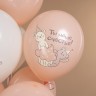 Шар (12''/30 см) Поздравляем! (милые мишки), Ассорти, пастель - в магазине «ШарикClub»