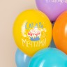 Шар (12''/30 см) С Днем Рождения, Следуй за мечтами!, Ассорти, пастель - в магазине «ШарикClub»