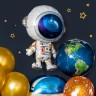 Шар 3D (22''/56 см) Сфера, Планета Земля - в магазине «ШарикClub»