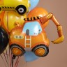 Шар (33''/84 см) Фигура, Экскаватор - в магазине «ШарикClub»
