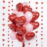 Шар (18''/46 см) Сердце, Я тебя люблю, Красный - в магазине «ШарикClub»